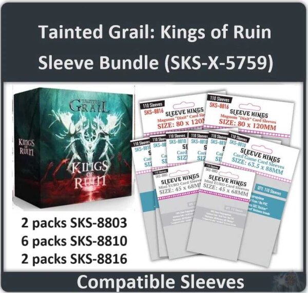 Tainted Grail Kings of Ruin Sleeve Bundle