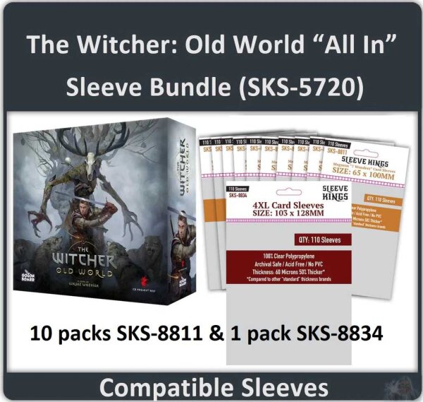 The Witcher Old World Sleeve Bundle