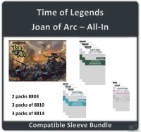 Time of Legends Joan of Arc All In Sleeve Bundle
