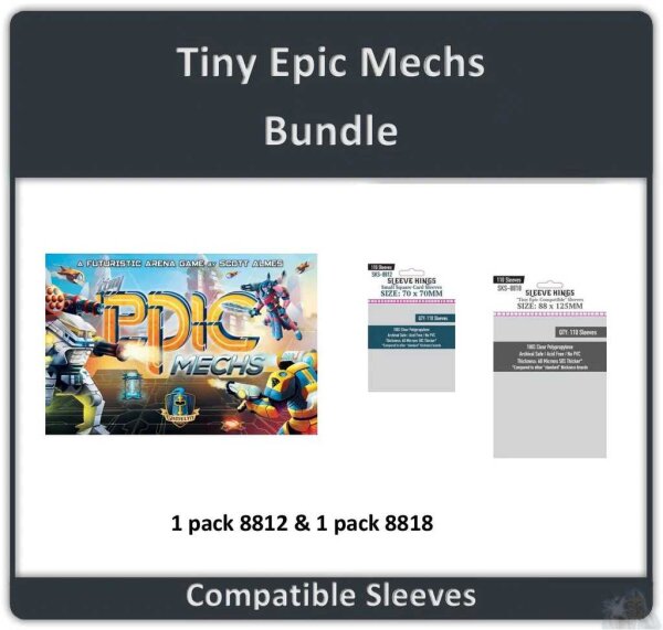 Tiny Epic Mechs Sleeve Bundle