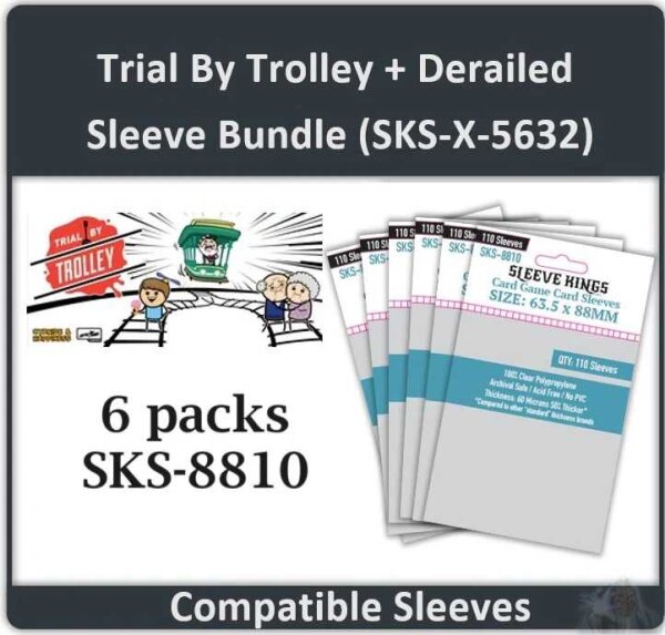 Trial by Trolley & Derailed Sleeve Bundle