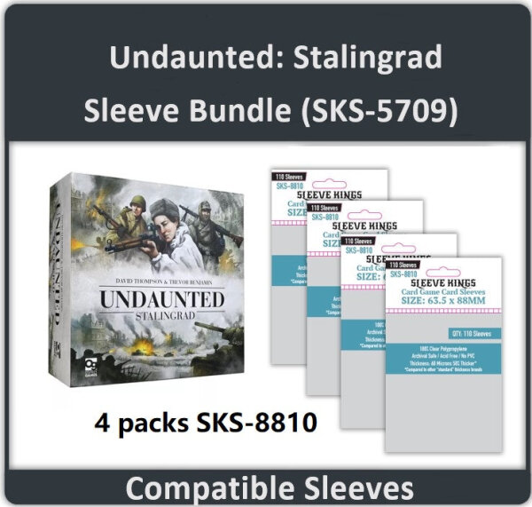 Undaunted Stalingrad Sleeve Bundle