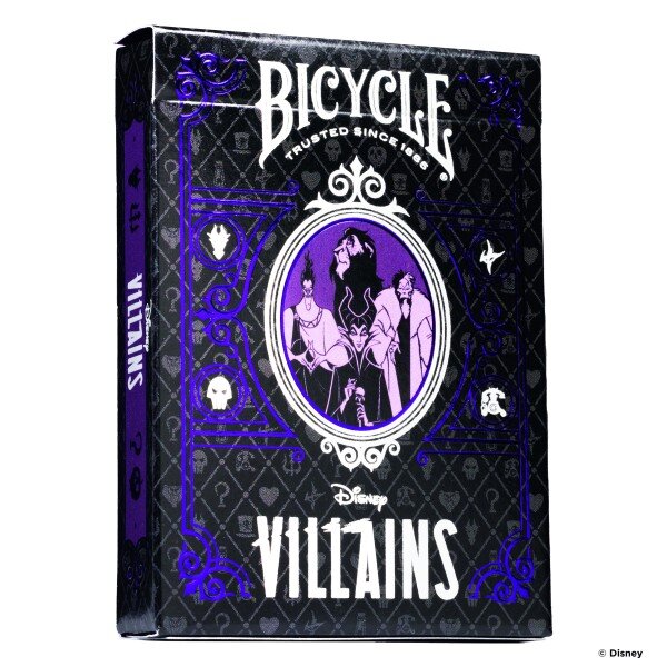 Bicycle: Disney - Green & Purple Villains (DE)