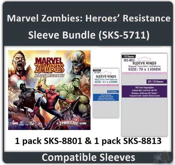 Marvel Zombies Heroes Resistance Sleeve Bundle