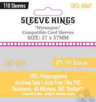 Card Sleeves - 57x57 mm - Sleeve Kings - Wyrmspan...