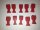 10 Red Goblet Token Set