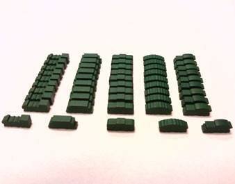 Green Train Set (50 Trains)