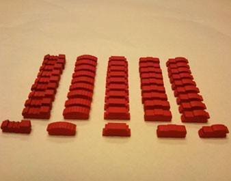 Red Train Set (50 Trains)