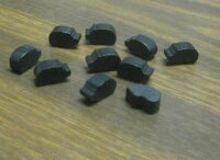 Wooden Pig Boar Token Set of 10