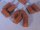 Wooden Wood Lumber Token Set of 10