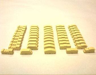 Yellow Train Set (50 Trains)