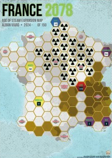 Age of Steam: France 2078/Mongolia (EN)