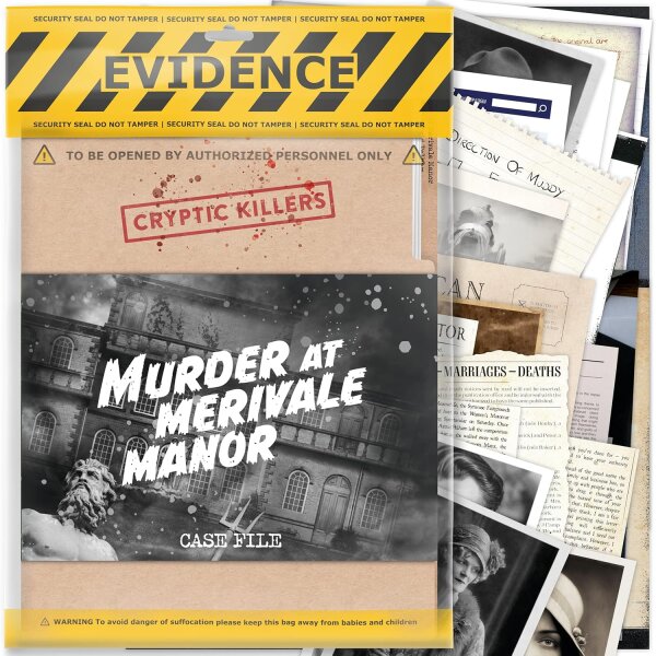 Cryptic Killers: Murder at Merivale Manor (EN)