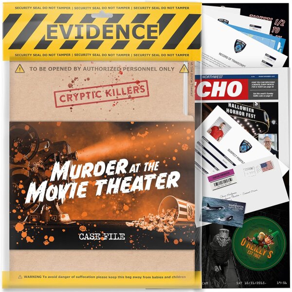 Cryptic Killers: Murder at the Movie Theater (EN)