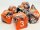 Würfelset Confetti: Racing Orange (7)