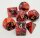 Würfelset Racing: Redberry/Black (7)