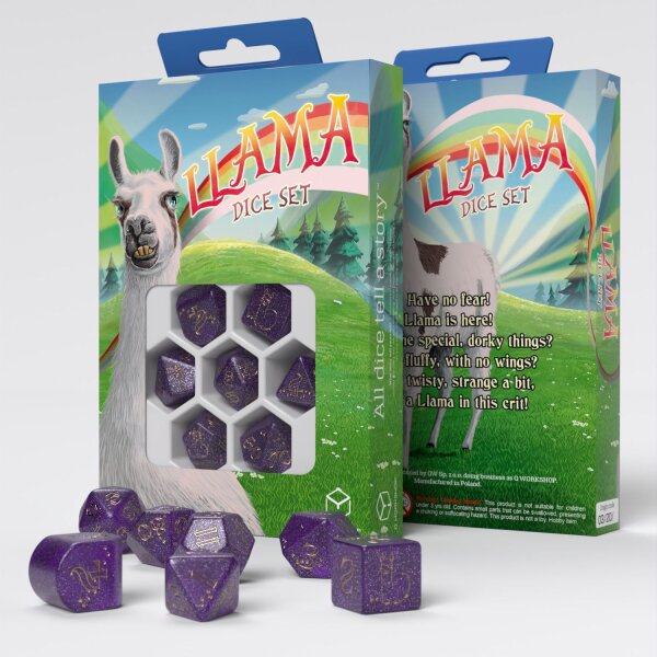 Llama Dice Set Zippy (7)