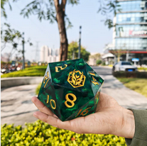 Captured Magic 100mm Chonk D20 Beholders Eye Gunk