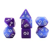 Würfelset Fable: Aladin (Blau/Violet) (7)