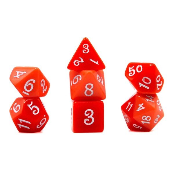Würfelset Fable: Sleeping Beauty (Rot) (7)