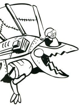 War for Chicken Island/Dodos Riding Dinosaurs: Mecha-Chicken (DE)