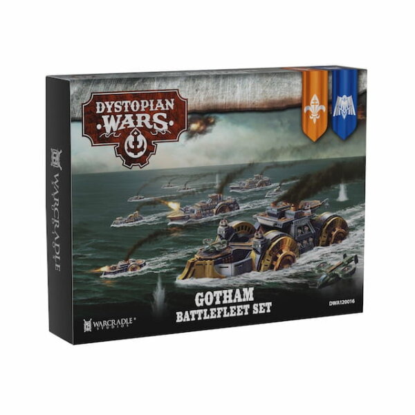 Dystopian Wars: Gotham Battlefleet Set