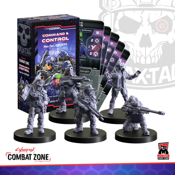 Cyberpunk Red - Combat Zone: Command & Control MAX-TAC Gangers (EN)