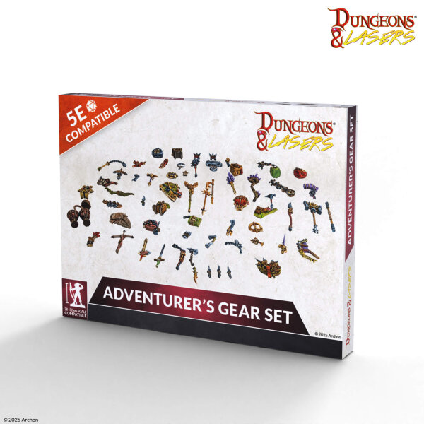 Dungeons & Lasers: Adventurers Gear Set (EN)