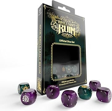 Our Brilliant Ruin RPG: Dice Set
