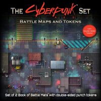 The Cyberpunk Set Battle Maps & Tokens