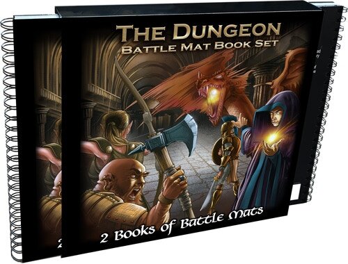 The Dungeon Books of Battle Mats