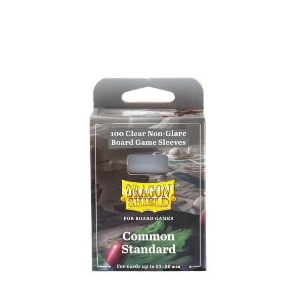 Dragon Shield - Board Game Sleeves Clear/NonGlare: Common Standard (100)