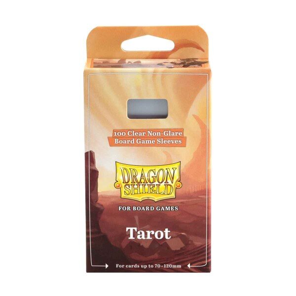 Dragon Shield - Board Game Sleeves Clear/NonGlare: Tarot (100)