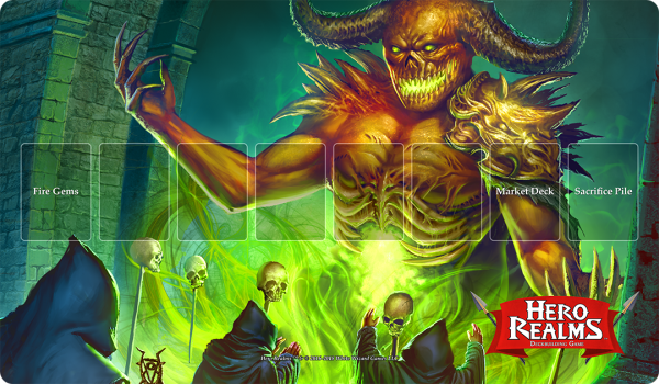 Hero Realms: Play Mat Tyrannor