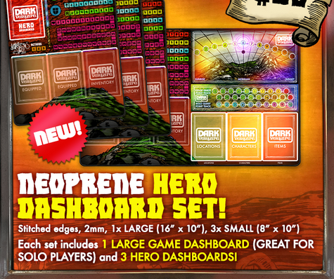 Dark Venture: Neoprene Dashboard Set (EN)