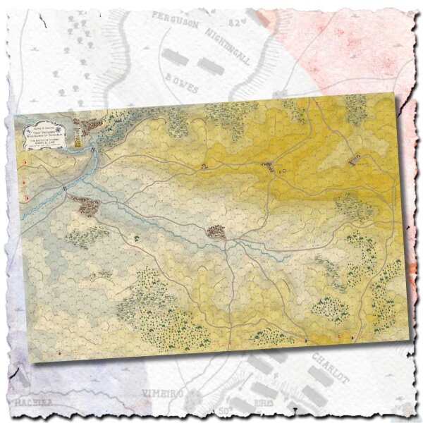 Glory & Empire: First Victories - Vimeiro & Rolica Canvas Maps (EN)