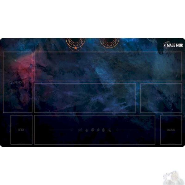 Mage Noir: Playmat Game Zones