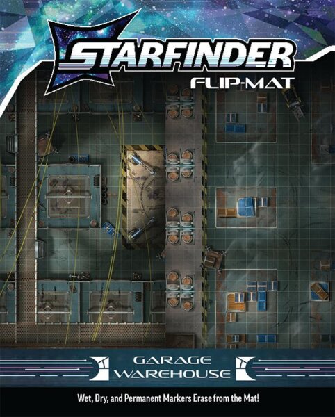 Starfinder RPG: Flip-Mat Garage Warehouse (EN)