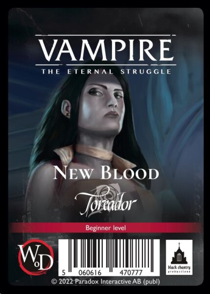Vampire Eternal Struggle: New Blood Toreador (EN)