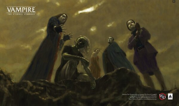 Vampire Eternal Struggle: Playmat Judgment Camarilla Seggregation