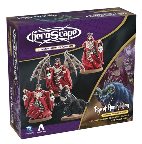 HeroScape: Revnan Acolytes & Grave Grim Army Expansion (EN)