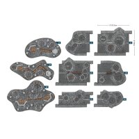 Battlefield in a Box - Mundus Imperialis - Highways Roads & Craters Damaged (9) (EN)