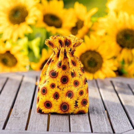 Full Art Dice Pouch Sunflower
