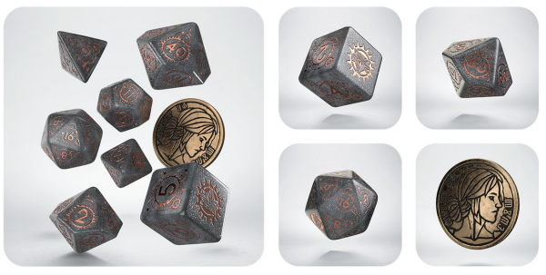 The Witcher RPG: Dice Set - Ciri Elder Blood
