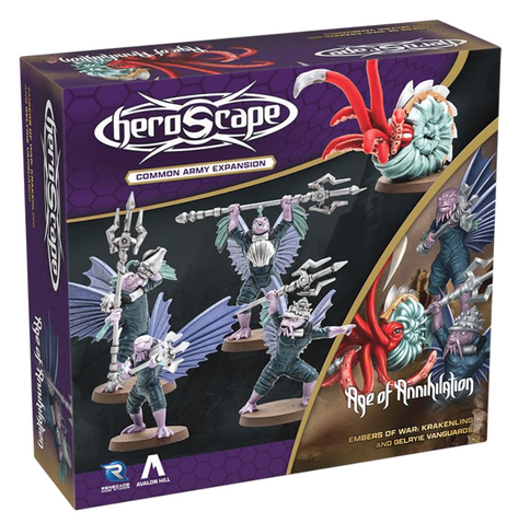 HeroScape: Krakenling & Gelryie Vanguards Army Expansion (EN)