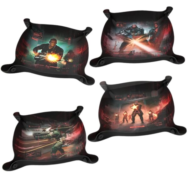 Cyberpunk 2077: Dice Tray Set (4)