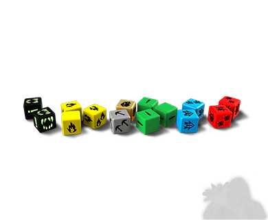 Deep Rock Galactic: Engraved Extra Dice (14)