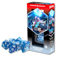 D&D Adventure Dice: Cleric White & Blue (14)