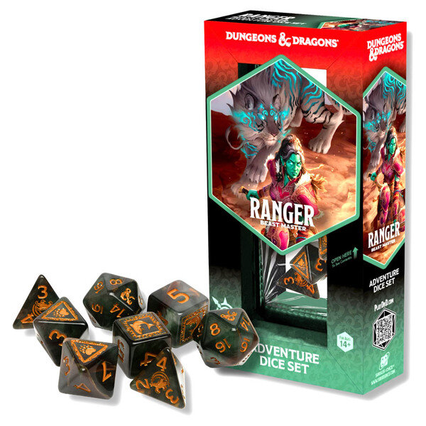 D&D Adventure Dice: Ranger Beast Master (8)