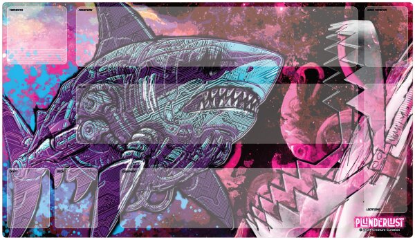 Grimm Plunderlust: Cybersharks Playmat Zoned